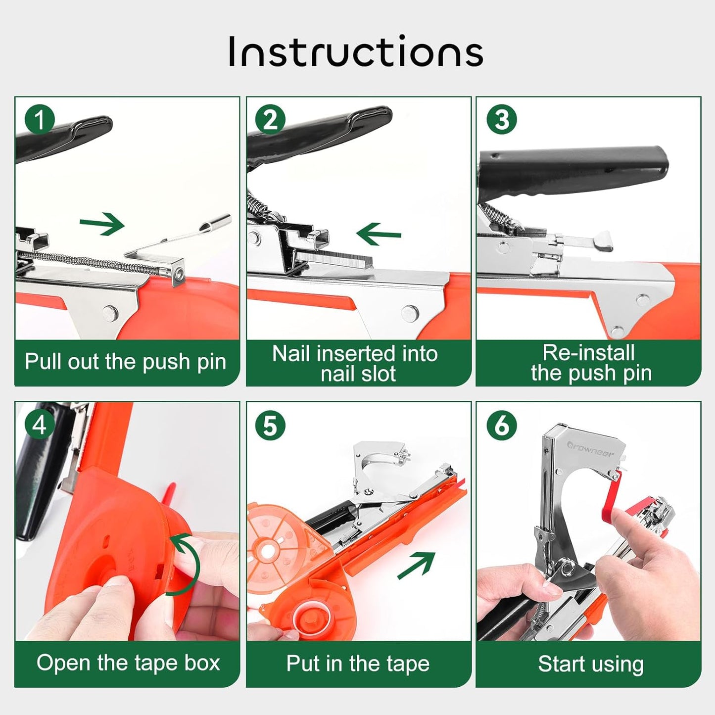 Plant Tying Machine to Tie Flower Planting