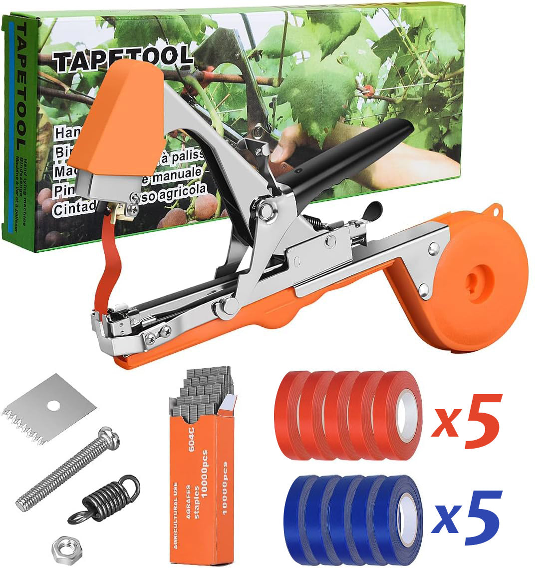 Plant Tying Machine to Tie Flower Planting