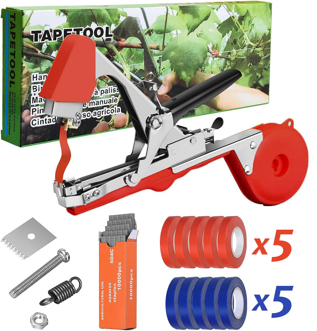 Plant Tying Machine to Tie Flower Planting