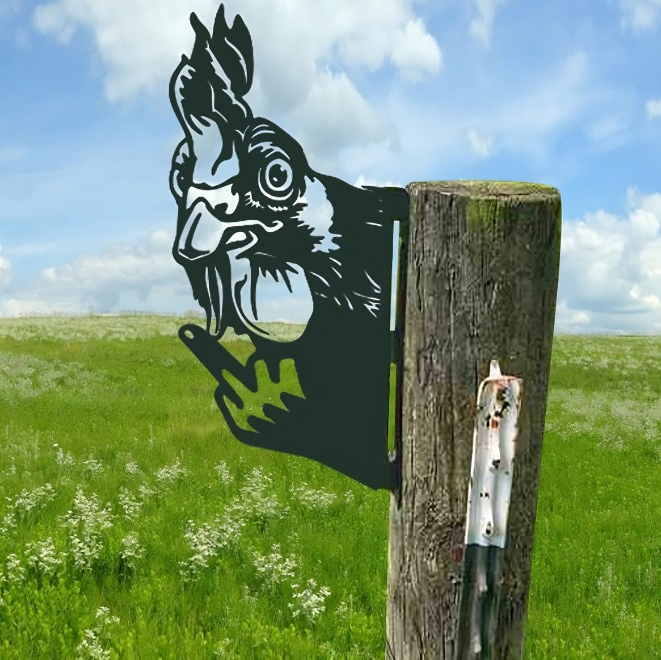 Arte de Jardín de Cerca de Animales Up Yours