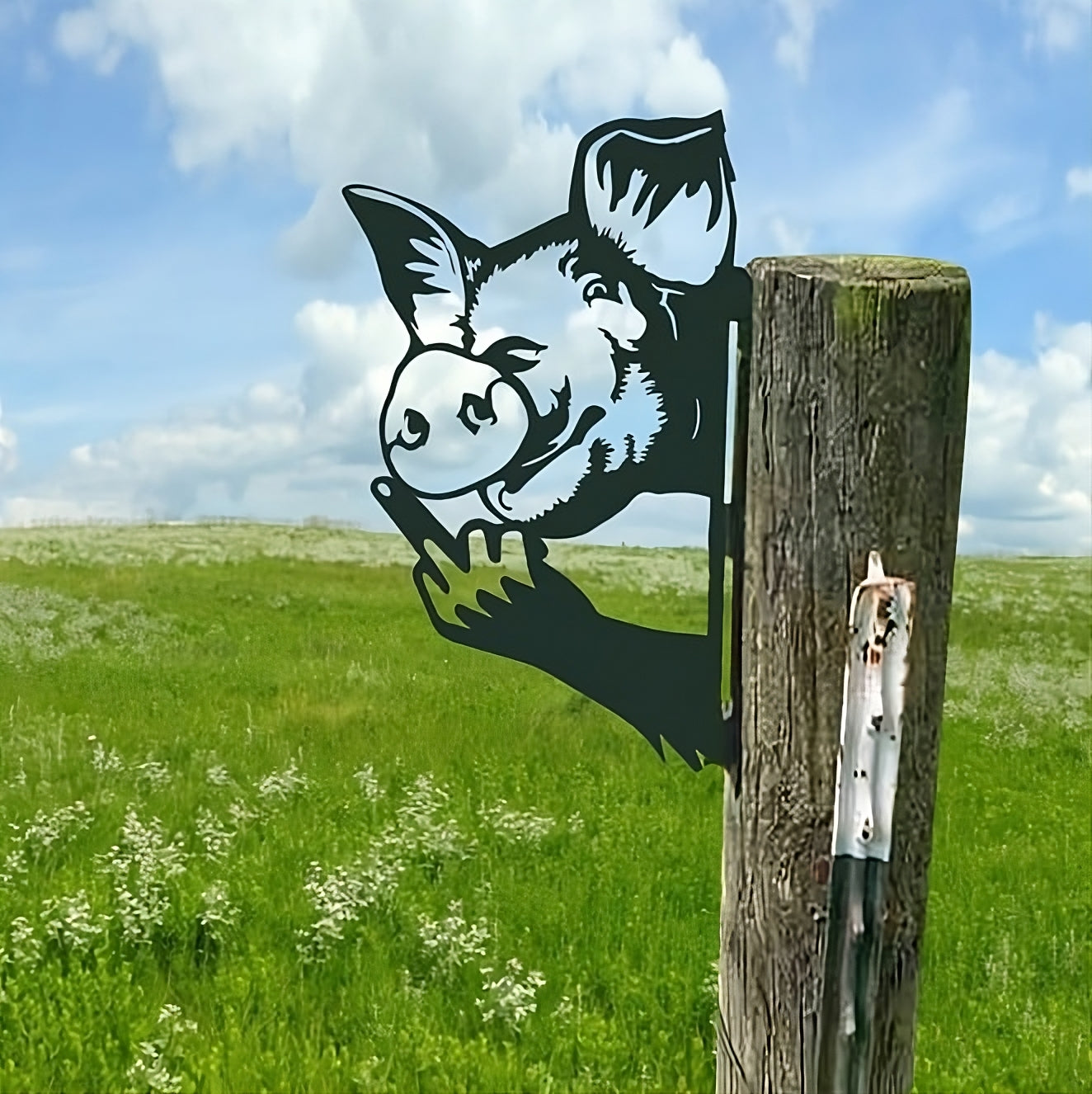 Arte de Jardín de Cerca de Animales Up Yours