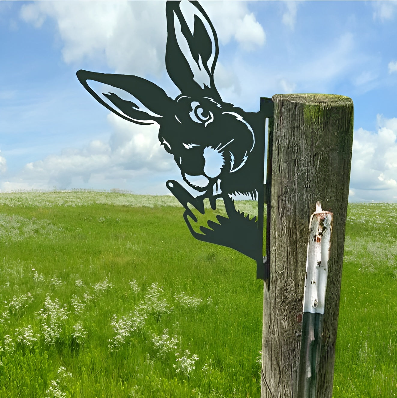 Arte de Jardín de Cerca de Animales Up Yours
