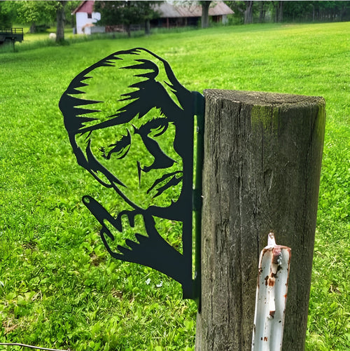 Arte de Jardín de Cerca de Animales Up Yours