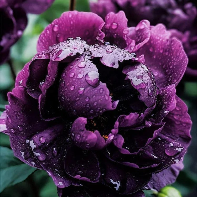 Black Beauty Peony Flower Seeds