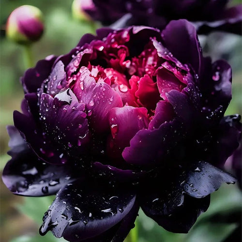 Black Beauty Peony Flower Seeds