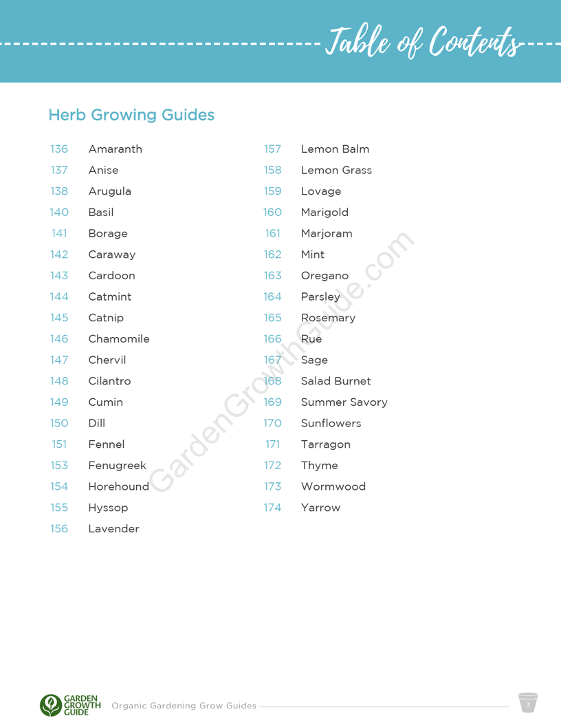 Ebook Guías de Cultivo de Jardinería de Verduras Orgánicas | Ebook Gardenizi