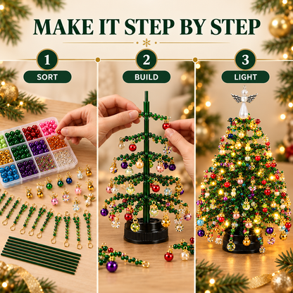 Merry Bead Christmas Tree Kit • Gardenizi