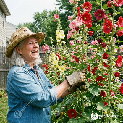 Semillas de Alcea Doble
