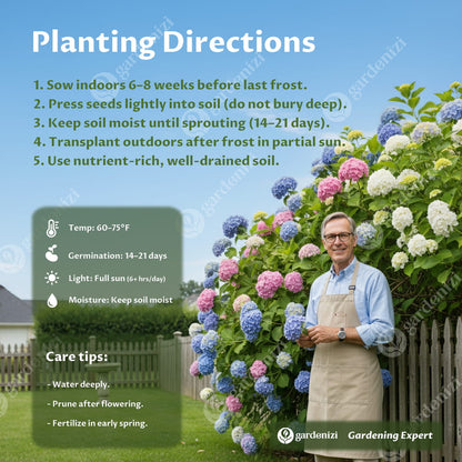 Semillas de Hortensia Real | Gardenizi