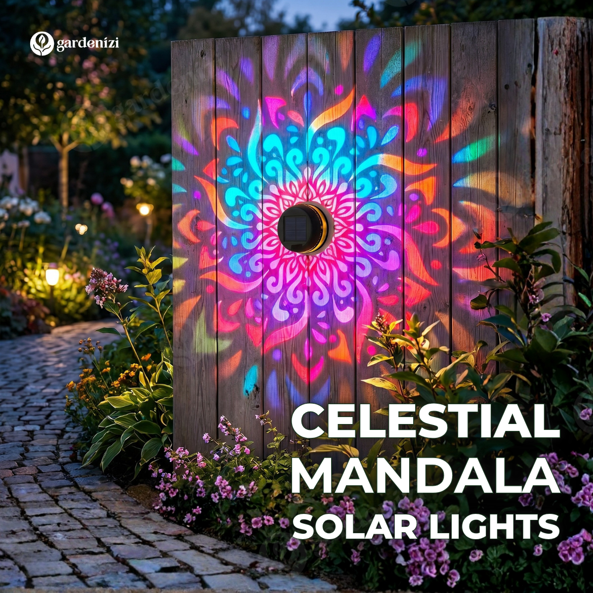 Celestial Mandala Solar Lights