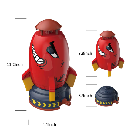 Rocket Launcher Watering Toys