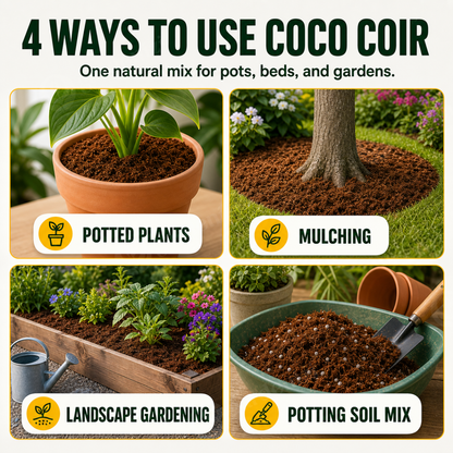 Fibra de Coco Orgánica • Gardenizi