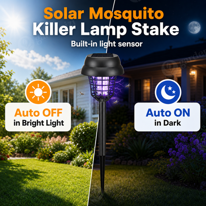 Outdoor Solar Mosquito Zapper Light • Gardenizi