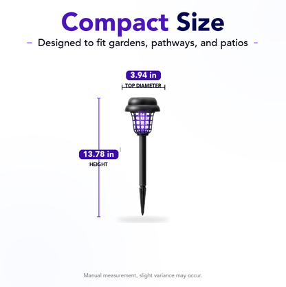 Solar Mosquito Zapper Light • Gardenizi